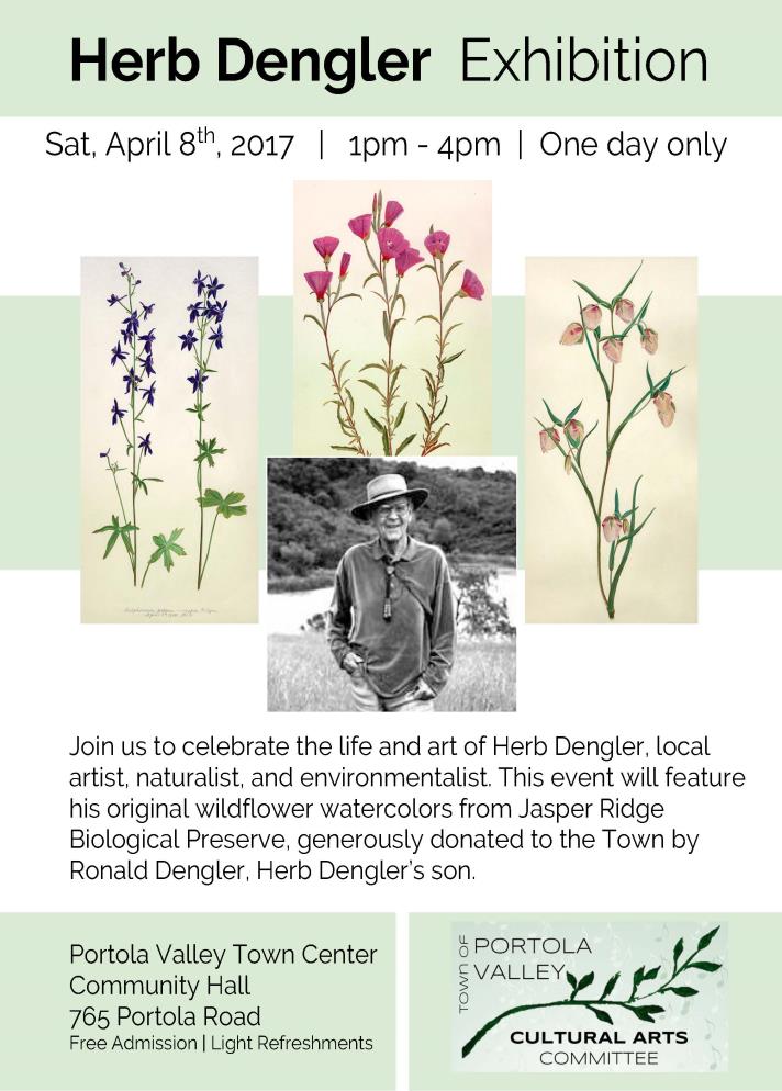 Herb Dengler Exhibition April 2017