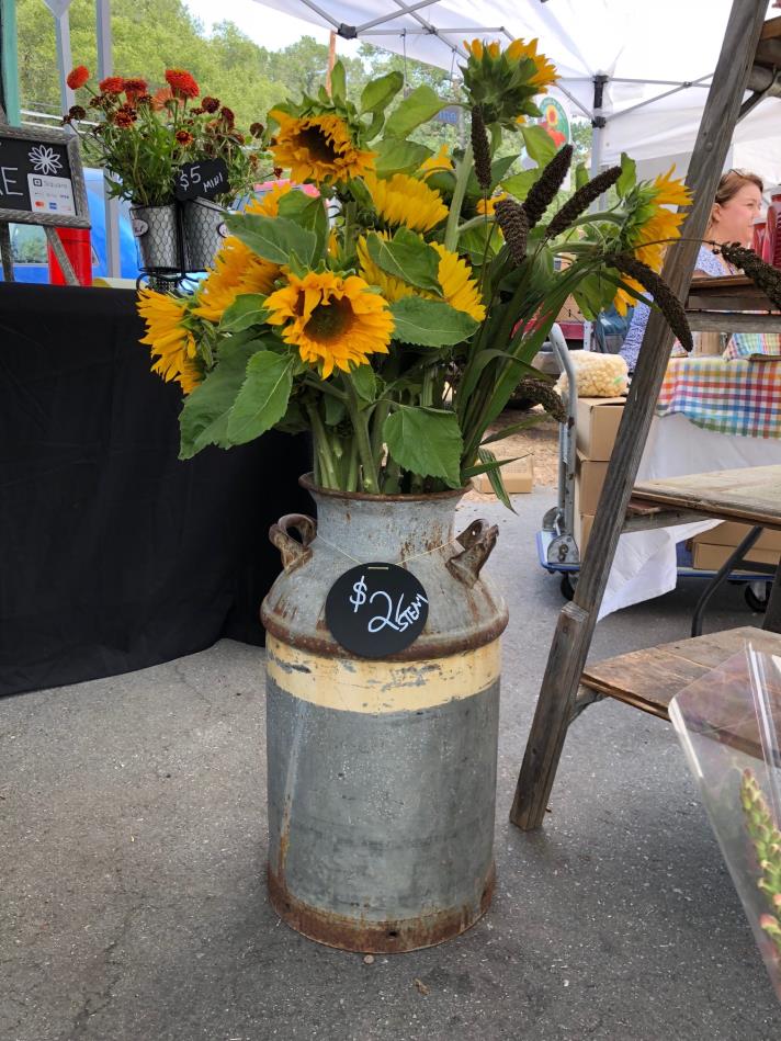 Farmers' Market Sunflowers