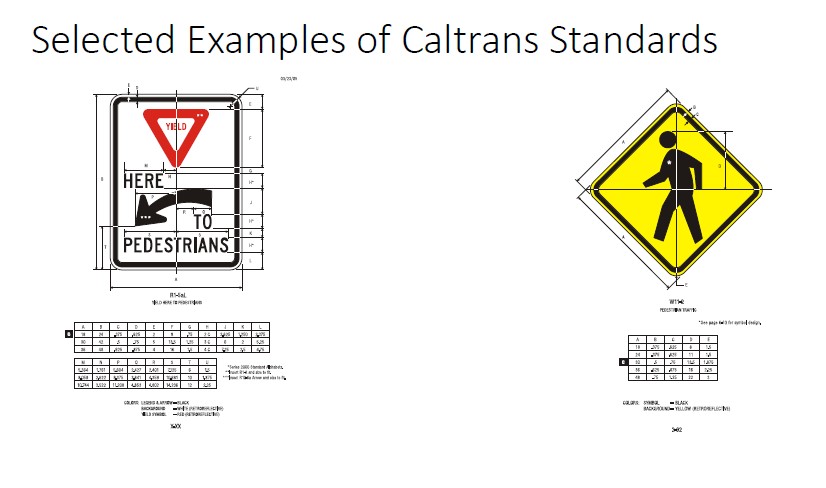 caltrans standards