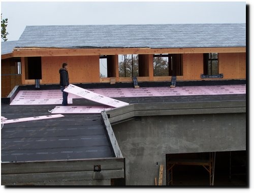 Insulation on Roof Decking